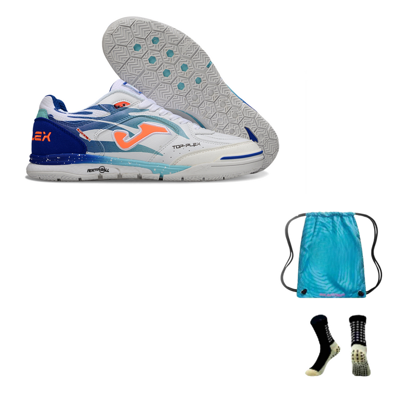 Joma TopFlex Rebound Futsal + Bolsa + Meia Antiderrapante
