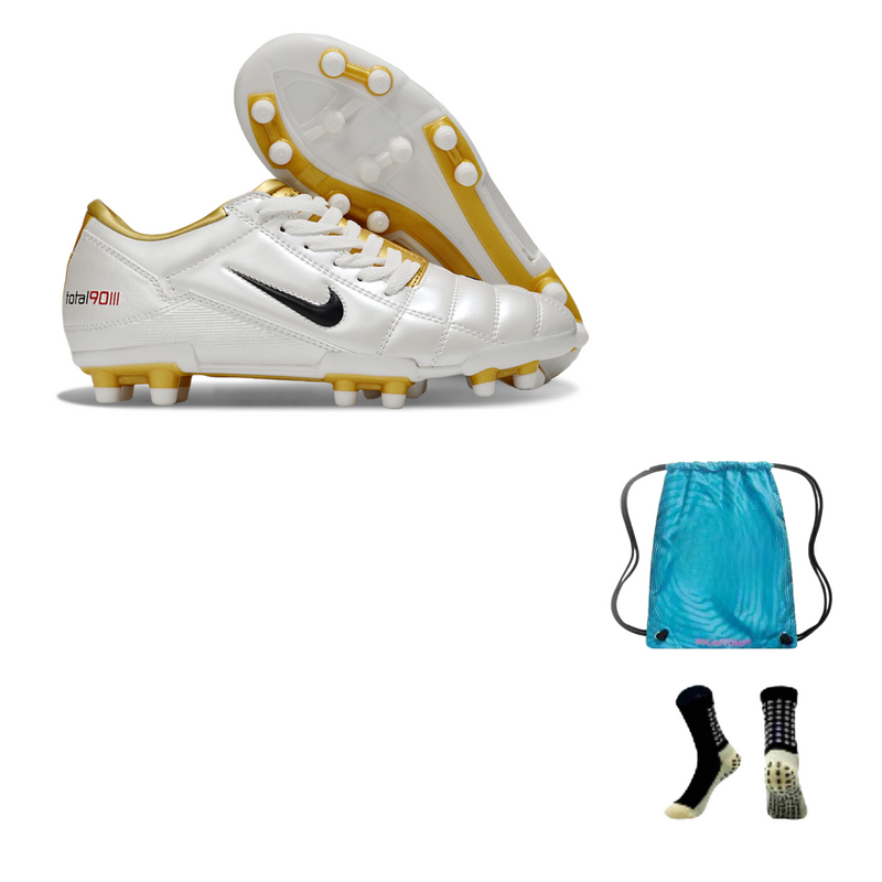 Nike Total 90 T90 III FG  + Meia Antiderrapante + Bolsa