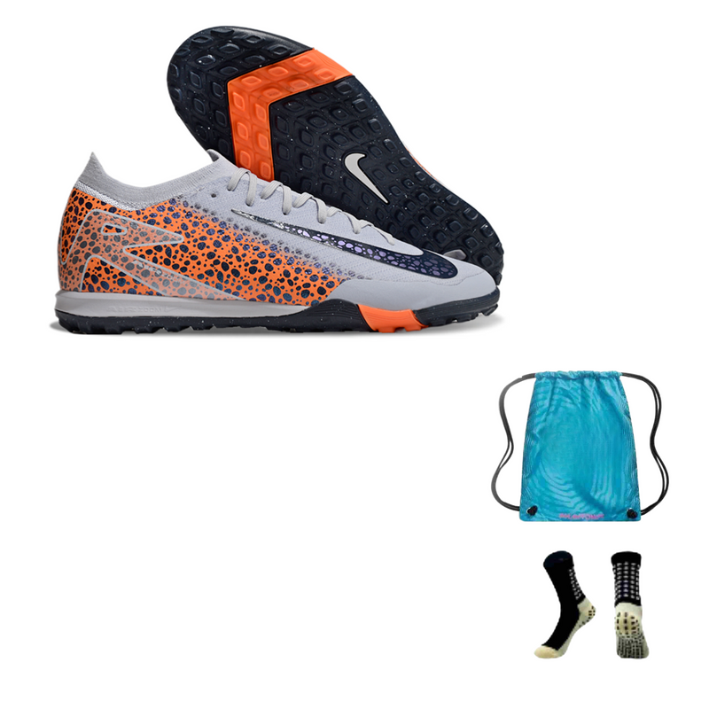 Nike Air Zoom Mercurial Vapor 16 XVI Elite (Society) + Meia Antiderrapante + Bolsa
