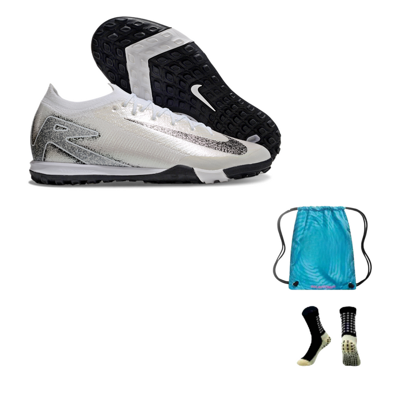 Nike Air Zoom Mercurial Vapor 16 XVI Elite  (Society) + Meia Antiderrapante + Bolsa