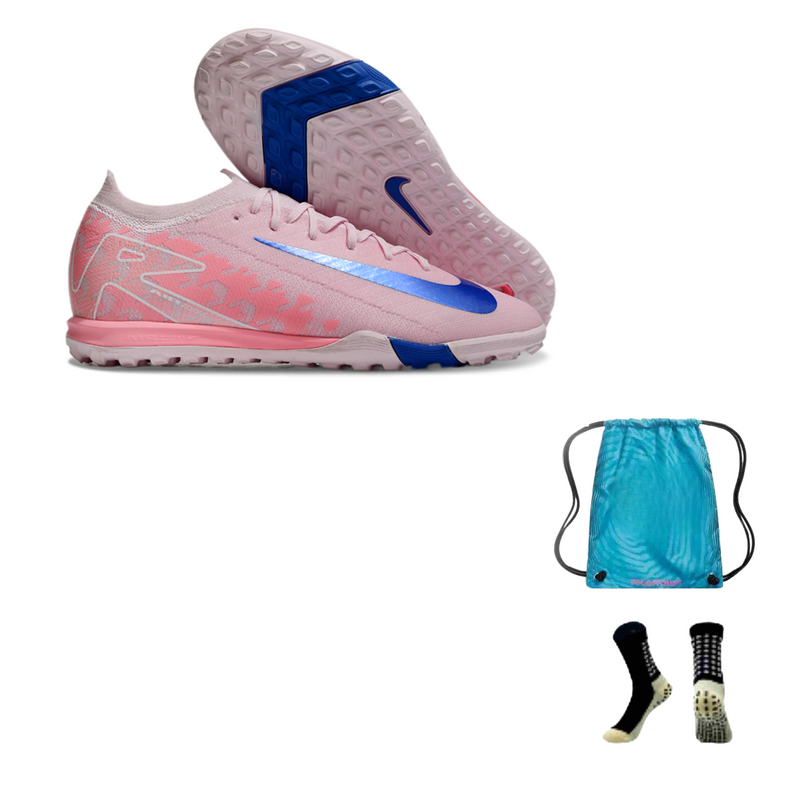 Nike Air Zoom Mercurial Vapor 16 XVI Elite  (Society) + Meia Antiderrapante + Bolsa