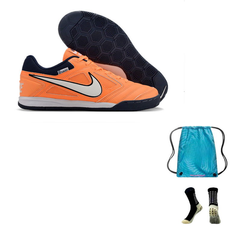 Nike SB Gato Futsal + Meia Antiderrapante + Bolsa