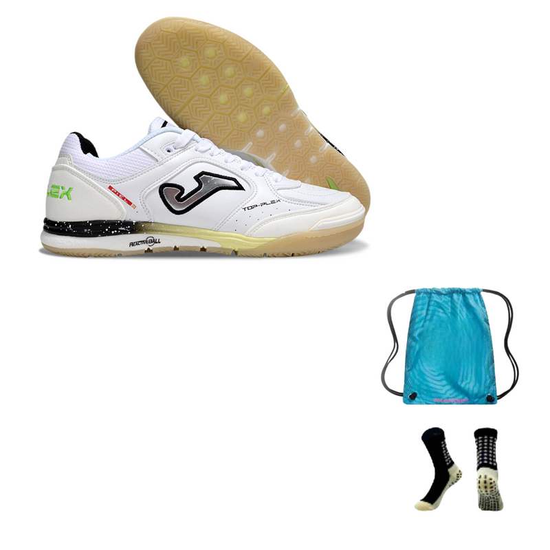 Joma TopFlex Rebound Futsal + Bolsa + Meia Antiderrapante
