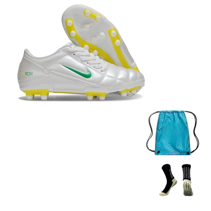 Nike Total 90 T90 III FG  + Meia Antiderrapante + Bolsa