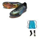 Nike AIR Zoom Mercurial Vapor 16 XVI Elite FG + Meia Antiderrapante + Bolsa