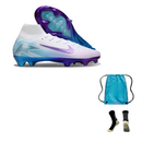 Nike Mercurial Air Zoom Superfly X Elite FG + Meia Antiderrapante + Bolsa