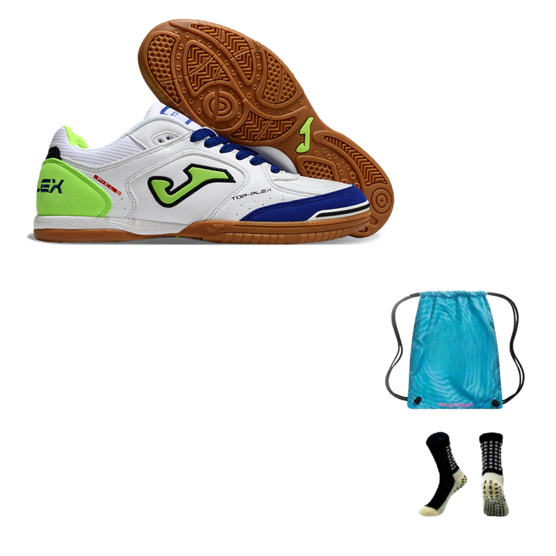 Joma TopFlex Futsal + Bolsa + Meia Antiderrapante