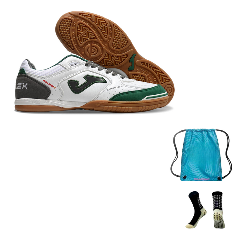 Joma TopFlex Futsal + Bolsa + Meia Antiderrapante