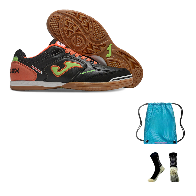 Joma TopFlex Futsal + Bolsa + Meia Antiderrapante