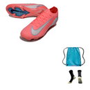 Nike AIR Zoom Mercurial Vapor 16 XVI Elite FG + Meia Antiderrapante + Bolsa