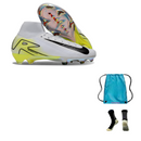 Nike Mercurial Air Zoom Superfly X Elite FG + Meia Antiderrapante + Bolsa