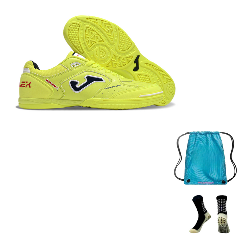 Joma TopFlex Futsal + Bolsa + Meia Antiderrapante