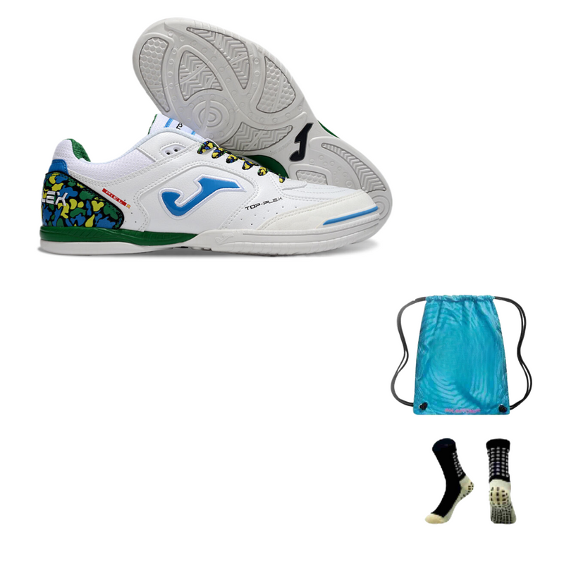 Joma TopFlex Futsal + Bolsa + Meia Antiderrapante