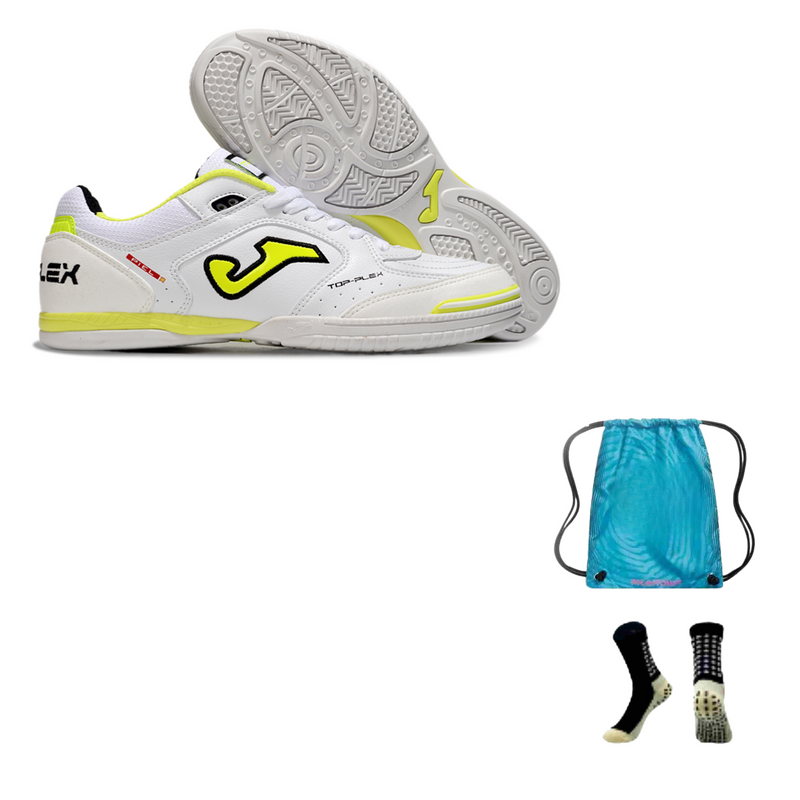 Joma TopFlex Futsal + Bolsa + Meia Antiderrapante