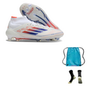 Adidas F50 Elite MID FG + Meia Antiderrapante + Bolsa