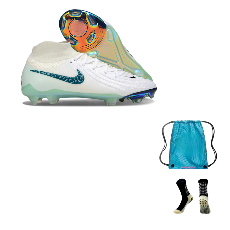 NIKE PHANTOM LUNA II ELITE FG + Meia Antiderrapante + Bolsa