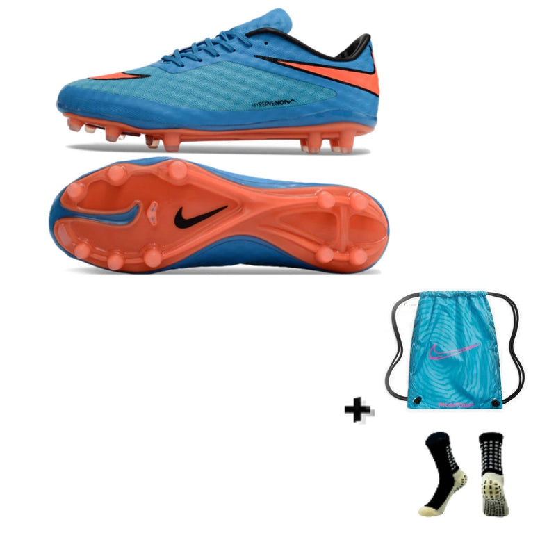 Nike Hypervenom Phantom Neymar FG + Meia Antiderrapante + Bolsa