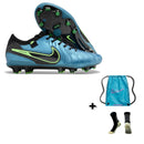 Nike Tiempo Legend X Elite FG + Meia Antiderrapante + Bolsa