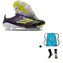 Adidas F50+ FG + Meia Antiderrapante + Bolsa