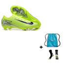 Nike AIR Zoom Mercurial Vapor 16 XVI Elite FG + Meia Antiderrapante + Bolsa