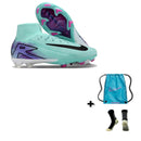 Nike Mercurial Air Zoom Superfly X Elite FG + Meia Antiderrapante + Bolsa