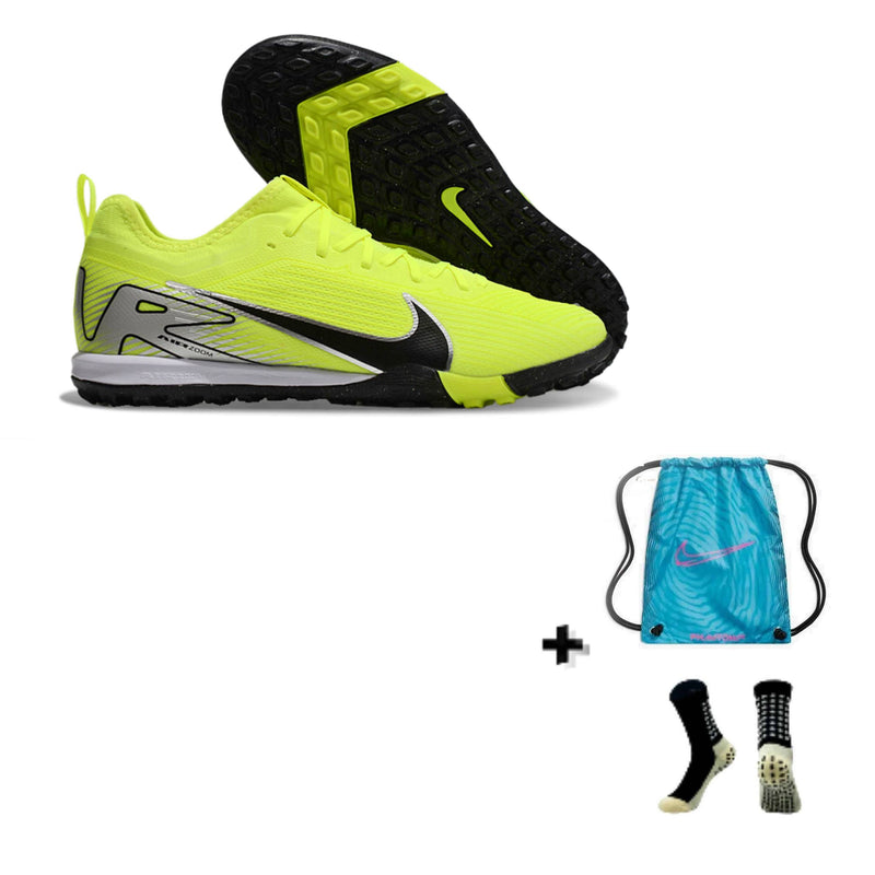 Nike Air Zoom Mercurial Vapor 16 XVI Pro  (Society) + Meia Antiderrapante + Bolsa