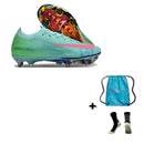 Nike AIR Zoom Mercurial Vapor 16 XVI Elite SG (Trava Mista) + Meia Antiderrapante + Bolsa