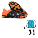 Nike Reactgato Futsal + Meia Antiderrapante + Bolsa