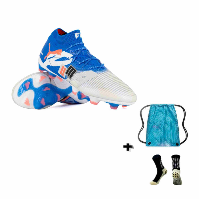 PUMA FUTURE 8 ULTIMATE FG + MEIA ANTIDERRAPANTE + BOLSA