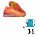 Nike Air Zoom Mercurial Superfly X Elite Futsal + Meia Antiderrapante + Bolsa