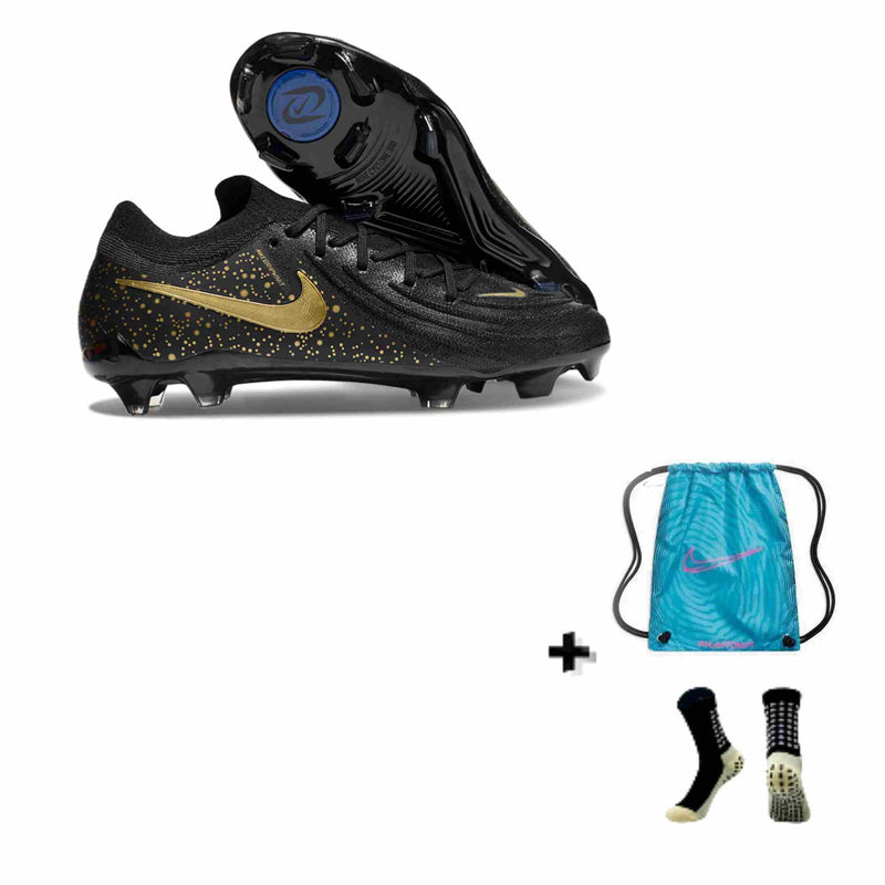 NIKE PHANTOM GX II ELITE FG + MEIA ANTIDERRAPANTE + BOLSA