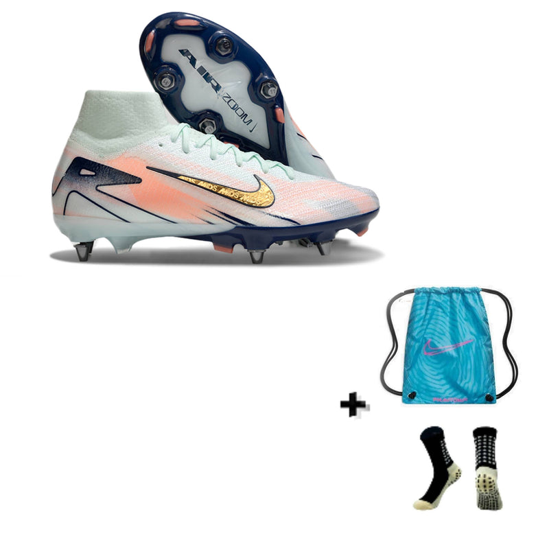Nike Air Zoom Superfly X Eite SG (Trava Mista) + Meia Antiderrapante + Bolsa