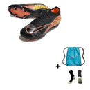 Nike AIR Zoom Mercurial Vapor 16 XVI Elite FG + Meia Antiderrapante + Bolsa