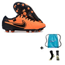 Nike Tiempo Legend X Elite FG + Meia Antiderrapante + Bolsa