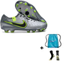 Nike Tiempo Legend X Elite FG + Meia Antiderrapante + Bolsa