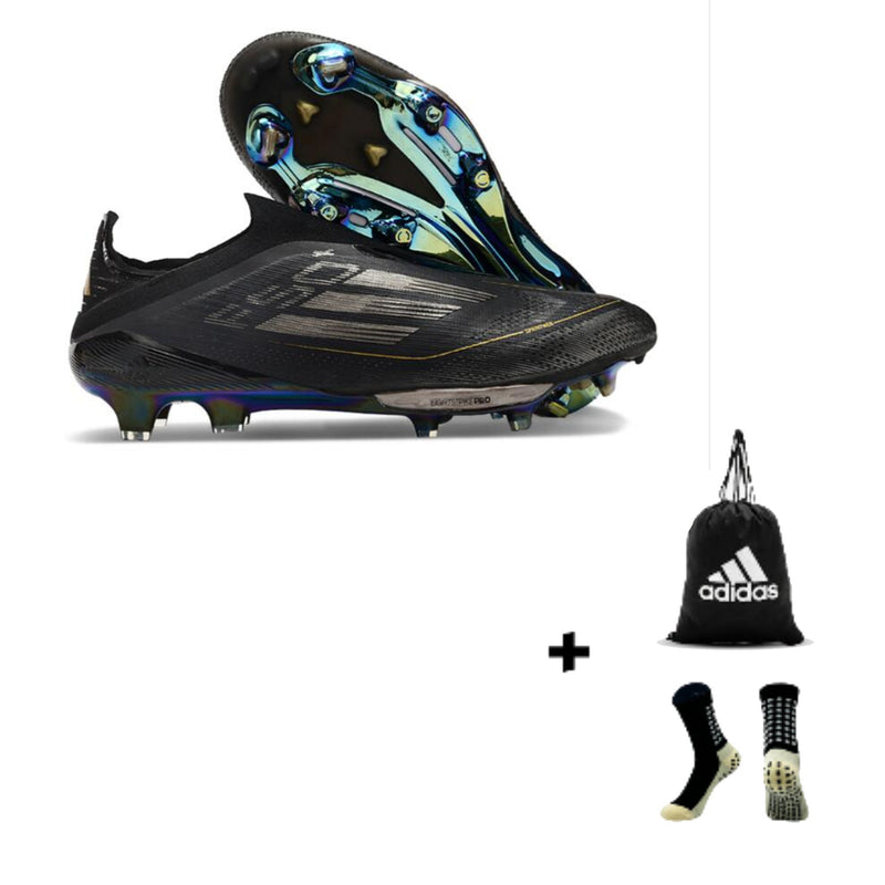 Adidas X F50 Elite Laceless FG + Meia Antiderrapante + Bolsa