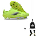 Adidas X F50 Elite Laceless FG + Meia Antiderrapante + Bolsa