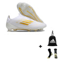 Adidas X F50 Elite Laceless FG + Meia Antiderrapante + Bolsa