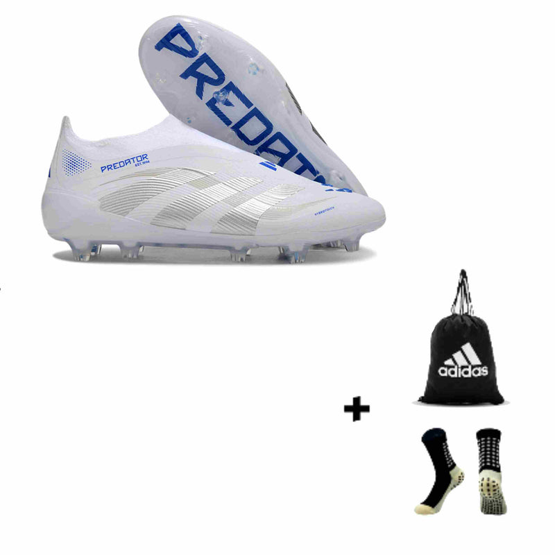 Adidas Predator Elite Tongue 25+ Elite FG + Meia Antiderrapante + Bolsa