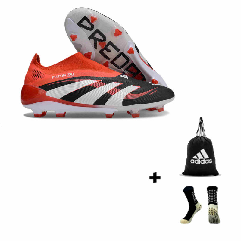 Adidas Predator Elite Tongue 25+ Elite FG + Meia Antiderrapante + Bolsa