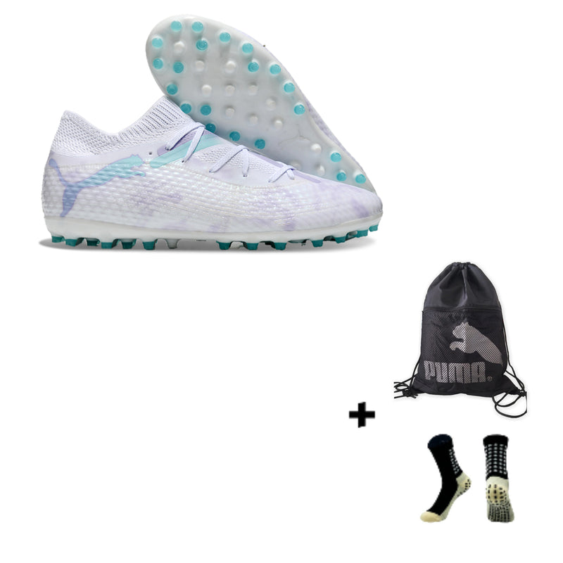 PUMA FUTURE 7 ULTIMATE society AG + Meia Antiderrapante + Bolsa