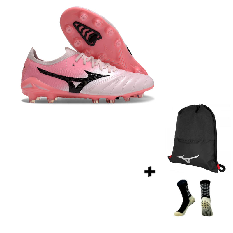 Mizuno Morelia Neo IV BETA Made In Japan + Meia Antiderrapante + Bolsa
