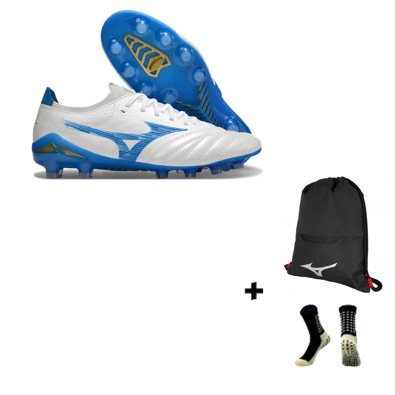 Mizuno Morelia Neo IV BETA Made In Japan + Meia Antiderrapante + Bolsa