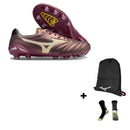 Mizuno Morelia Neo IV BETA Made In Japan + Meia Antiderrapante + Bolsa
