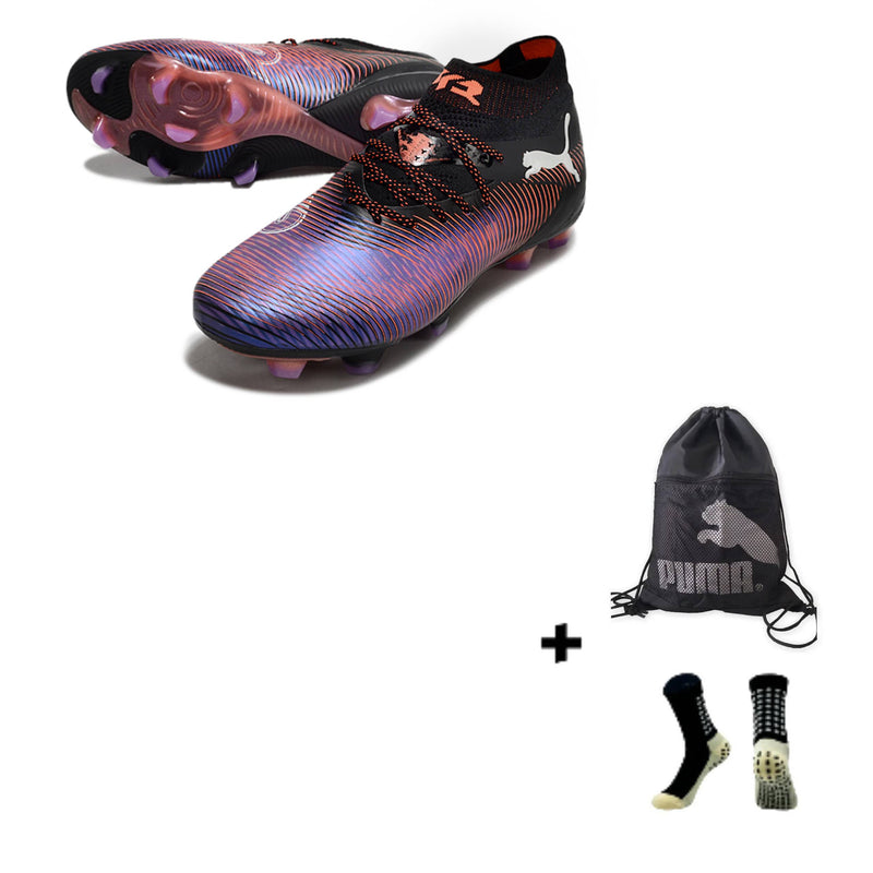 PUMA FUTURE 8 ULTIMATE FG + MEIA ANTIDERRAPANTE + BOLSA