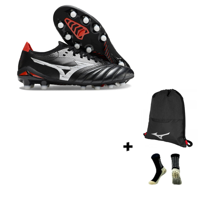 Mizuno Morelia Neo IV BETA Made In Japan + Meia Antiderrapante + Bolsa
