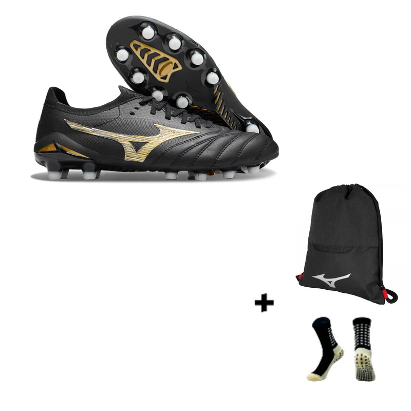 Mizuno Morelia Neo IV BETA Made In Japan + Meia Antiderrapante + Bolsa