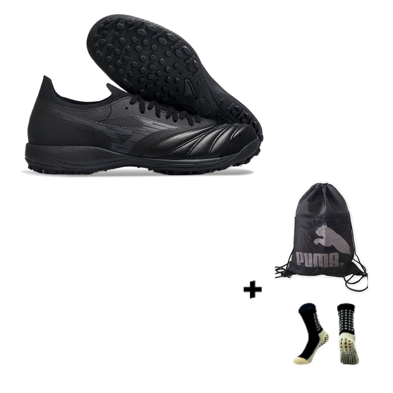 Mizuno Morelia Neo Sala M8 β Society + Meia Antiderrapante + Bolsa