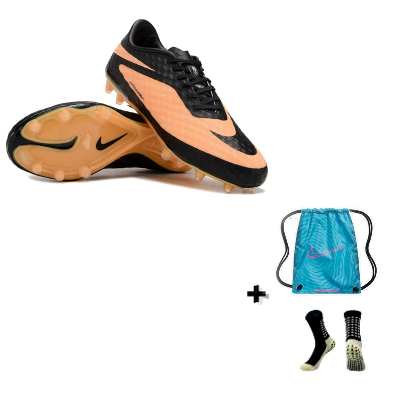 Nike Hypervenom Phantom Neymar FG + Meia Antiderrapante + Bolsa
