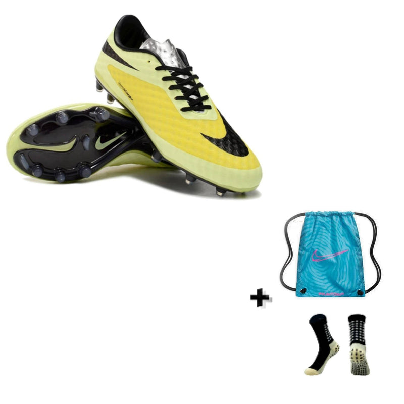 Nike Hypervenom Phantom Neymar FG + Meia Antiderrapante + Bolsa